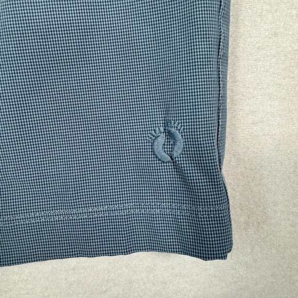 Hang Ten Chino Shorts Mens Size 40 Blue Gingham - Picture 7 of 7